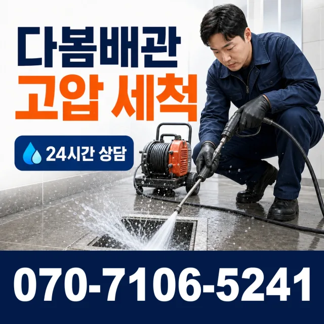 서운면 송정리 하수구뚫기 상담 이미지 4